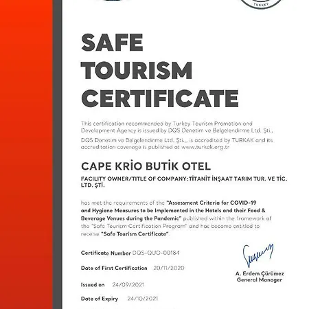 Hotel Cape Krio Boutique & - Over 9 Years Old Adult Only